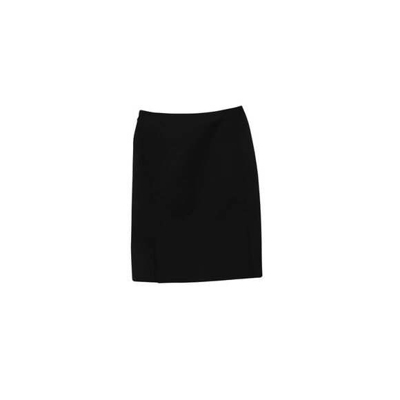 Balenciaga Pencil Skirt in Black Wool - Picture 2 of 4
